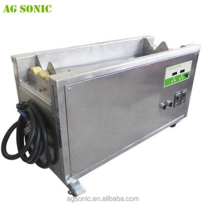 China Critical Cleaning / Residue Free Ultrasonic Anilox Cleaner , Ceramic Anilox Roll Cleaning System With Spinning for sale