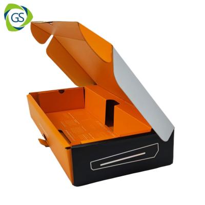 China Factory Price Recyclable Recycled Kraft Paper Box Soft Touch Film Craft Box Cardboard Recyclable Paper Box For Computer Accessories for sale