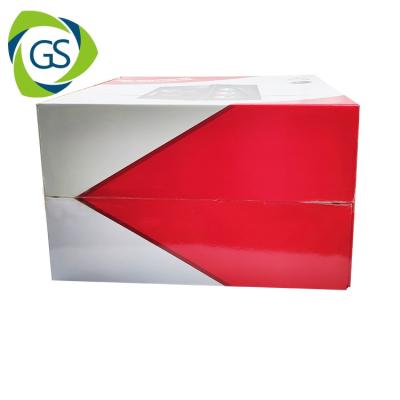 China Recyclable Wholesale Recycled Kraft Paper Corrugated Shipping Cardboard Box Craft Pantone White Corrugated Color Box For Home Appliance for sale