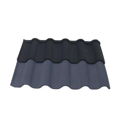 China Modern Color Thick Metal Roofing Sheets Interlocking Outdoor Stone Deck Metal Coated Roof Tiles Zambia Stone Tiles for sale