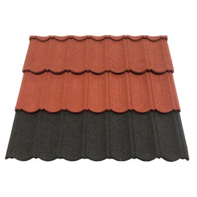 China Modern High Quality Stone Coated Alu-zinc Steel Roof Tiles Bond Roofing Shingles Tile for sale