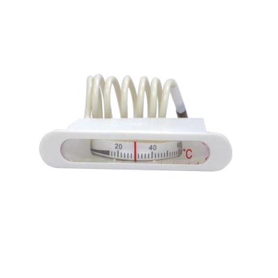 China Widely Remote Reading Rectangle Plastic Case Indoor And Outdoor Use Boiler Capillary Thermometer for sale