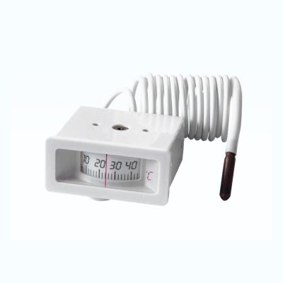 China Household Dial Capillary Thermometer Temperature Gauge 0-120 Water And Oil With 1m Sensor for sale