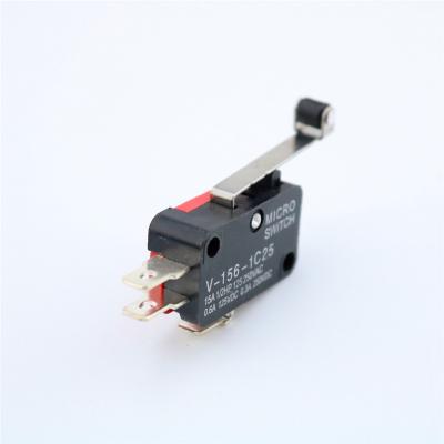 China Household Hot Sale Medium Micro Switch 3Pin SPDT Microswitch With Roller for sale