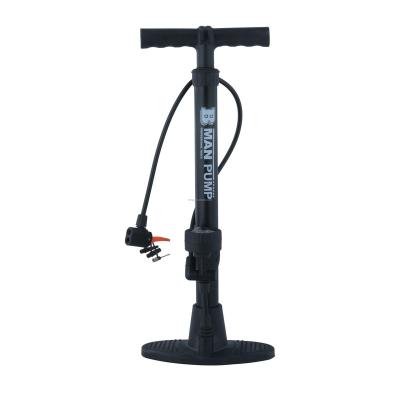 China BAIMEI 160PSI 160PSI Portable High Pressure Ball/Car Air Cycle Hand Floor Tire Floor Tire Recycling Bicyle/Bicycle Pump with Pressure Gauge Meter for sale