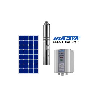 China Irrigation and Agriculture MASTRA 4 Inch 2 Hp Solar Powered Borehole Pump System Solar Water Pump for sale