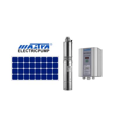 China Long Life MASTRA 4 Inch 750W Well Solar Water Pumps System Deep In Dubai Solar Water Pump for sale