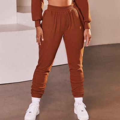 China Wholesale Yoga Casual Gym Running Anti-Wrinkle Cotton Women Spor Pants Comfortable Breathable Joggers Pants for sale