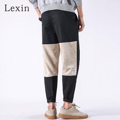 China 2018 wholesale men's fitness anti-pilling lane casual pants for sale