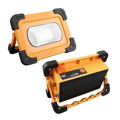 China Camping Multifunctional Portable Solar Operating Light For Camping Mobile Charging for sale