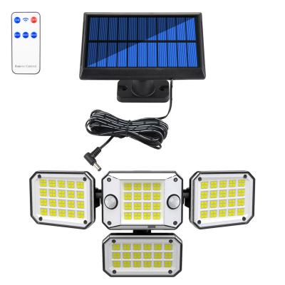 China 2023 New Led Solar Garden Dual Sensor Flood Light For Outdoor Indoor Security for sale