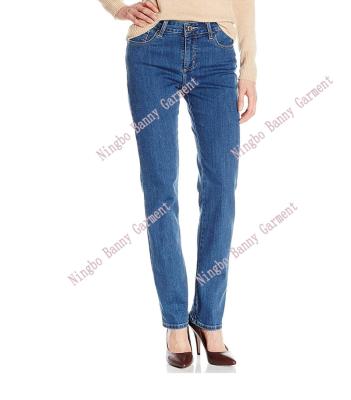 China Custom Made High Quality Skinny Women Breathable Denim Jeans for sale