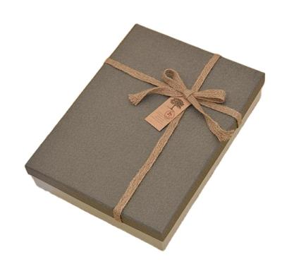 China Recycled Materials Kraft Paper Gift Packaging Box Custom Craft Package For Handmade Product Box for sale