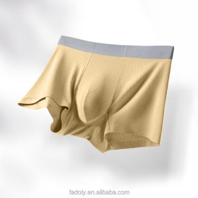 China Breathable Faduoly polyamide Boxers Home Casual Pajama Pants Teenagers Comfort Sport Breathable Men Underwear Net Boxer Shorts for sale