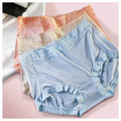 China Anti-Bacterial Bacteriostasis high elastic printing has good permeability women briefs Breathable high-waisted women's underwear for sale