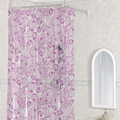 China Sustainable Christmas Shower Curtain Polyester High Quality Waterproof Shower Curtain for sale