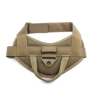 China Nibao K9 Padded Tactical Service Dogs Invest Comfortable Military Grip Dog Harness for sale