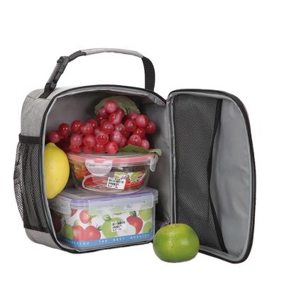 China Cheap Price Portable Insulated Oxford Lunch Case Food Fruit Cooler Thermal Bags for sale