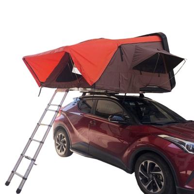 China Extended Type Best Car Side Tent Car Trailer Top Roof Tent 2 Person Top Tent for sale