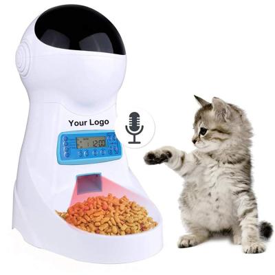 China Good Quality Automatic Flea Pet Feeder Hot Selling Cat Automatic Feeder for sale