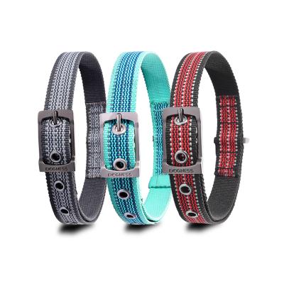 China Waterproof Lights Dog Collar Set Shockproof Waterproof Dog Collar Soft PVC Hunting Dog Collar Leash for sale