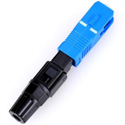 China FTTX SC UPC Fiber Optic Assembly Quick Connector for sale