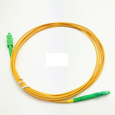 China FTTX OS2 LC APC UPC singlemode sipmlex sx SM patch cord fiber optic singlemode fiber optic connector for sale