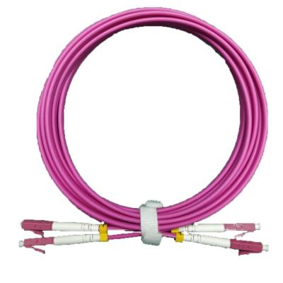 China FTTX Fiber Optic Equipment OM4 DX Fiber Optic Cable With LC Connectors Network Tool for sale