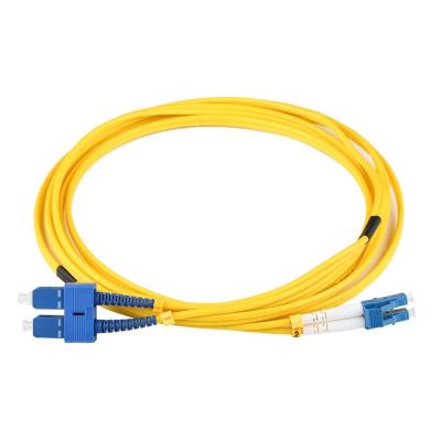 China SC LC fiber optic patchcord fiber optic patchcords SC of transmission equipment for sale