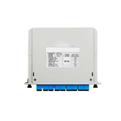 China FTTX 1*8 FTTH Fiber Optic LGX/PLC Splitter SC APC/UPC Single Mode SM/MM For Network for sale