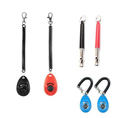 China Best Selling Viable Dog Training Whistle Clicker To Stop Pet Bark With Lanyard Durable Dog Training Whistle for sale