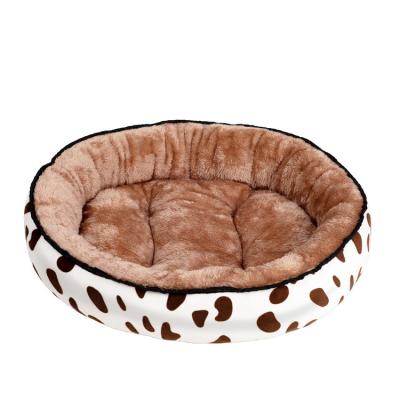 China Manufacturer Breathable Luxury Custom Pet Bed Soft Warm And Sleepy Dual Use Removable And Washable Pet Bed for sale