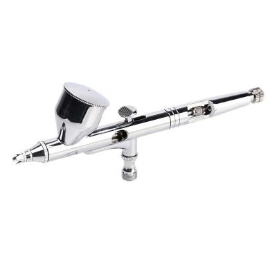 China Stainless Steel Crafters Artists Hobbyists Dual Action Airbrush 7CC Gravity Fed Airbrush for sale