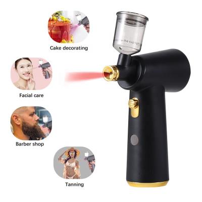 China Mini Portable Cordless Refilling Tanning Spray 5CC/7CC/20cc/40CC Hairdresser Skin Care Airbrush Optional for sale