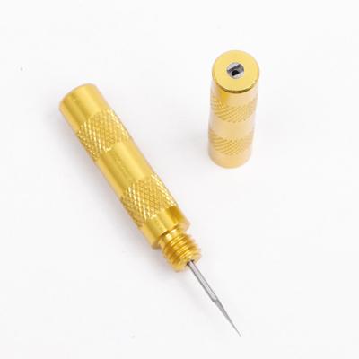 China Metal Stainless Steel Spray Guns Needle Airbrush Remover With Stainless Steel Brush for sale