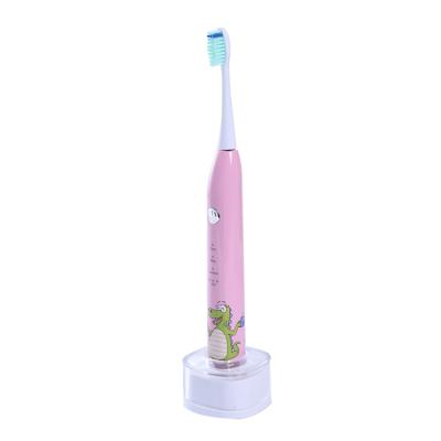 China Wholesale Rechargeable Kids Battery Operated Sonic Electric Kids Smart Toothbrush Cartoon Design for sale