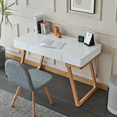 China Modern Scandinavian Modern Computer Desk High Quality Office Style Home Study Room Wooden Desk for sale