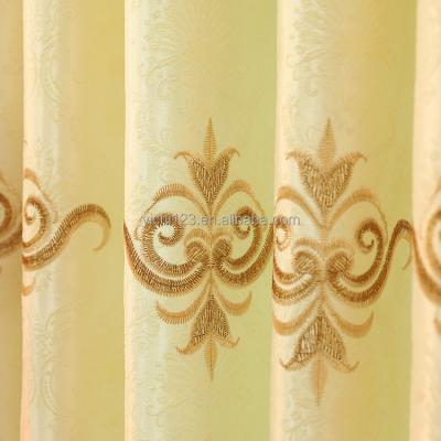 China Breathable 3d Embossed Polyester Fabric For Living Room Embroidery Finished Fabric for sale