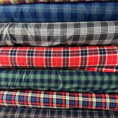 China Breathable Wholesales Stock Lot Yarn Dyed Shirt Fabric for sale