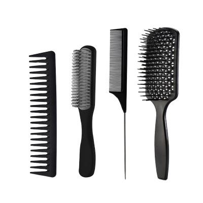 China Plastic Wholesale Waterproof Detangling Hair Pickup Brush Various Color Hair Pickup Brush Hair Brush Comb In Stock for sale