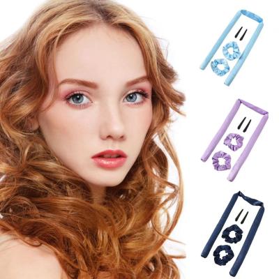 China Beauty Curls Amazon Hot Sale Hair Rollers Women Rod Headband Curls Ribbon Curlers Heatless Curling For Girl Long Hair for sale