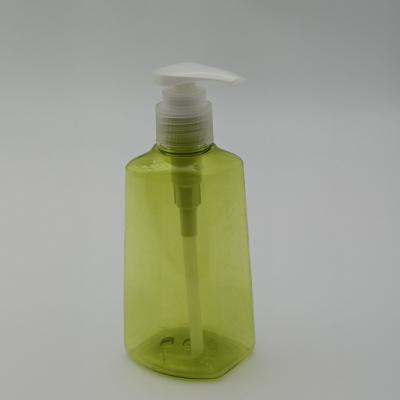 China 220ml Green Clear White Master Pump Factory Custom Plastic Personal Care Bottle Press Bottles For Shampoo Hotel Shampoo Bottles for sale