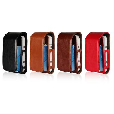 China High Quality Shockproof For IQOS e Cigarette Holder Pouch Leather Case for sale