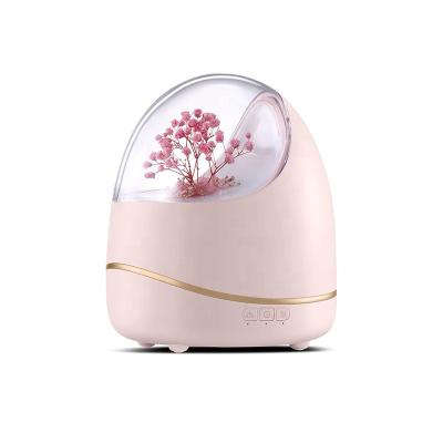 China 3 Speed ​​Timing Function Portable Humidifier 300ml USB Ultrasonic Glow Cup Aroma Diffuser Cool Mist Maker Air Humidifier Purifier with Romantic Light for sale