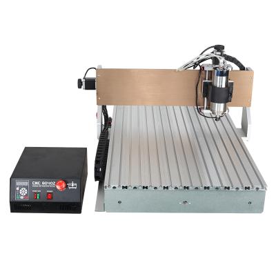 China â ‰ ¤ 150mm DIY Mini CNC Router 6090 3 Axis Milling Machine With 2.2KW Water Cooling Spindle for sale