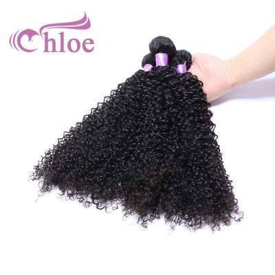 China Full Thick Of Weft Ends Hot Selling Virgin Brazilian Unprocessed Brazilian Afro Curly Hair Crochet Braid With Hair for sale