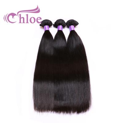 China Full Thick Weft To End Guangzhou Chloe Straight Mink Bundle Hair Extension for sale