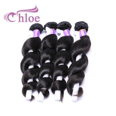 China Full Thick From Weft To End Chloe Raw Virgin Loose Hair Extension Latest Unprocessed Brazilian Human Hair Weaves In Kenya for sale