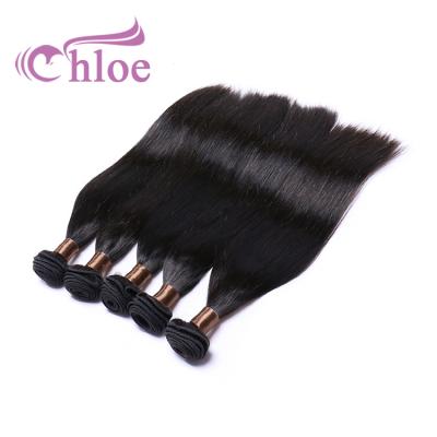 China Full Thick Weft To End Chloe 100% Natural Raw Divine Remi Hair Extensions 34 Inch Straight Hair Weave Wholesale for sale