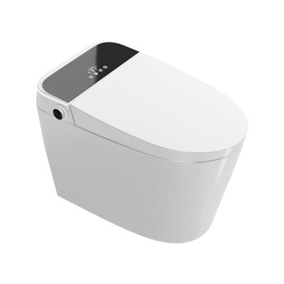 China Auto Operation Smart Toilet Intelligent Toilet Tanks Electric One Piece Gravity Flush Double Toilet Set XICI for sale